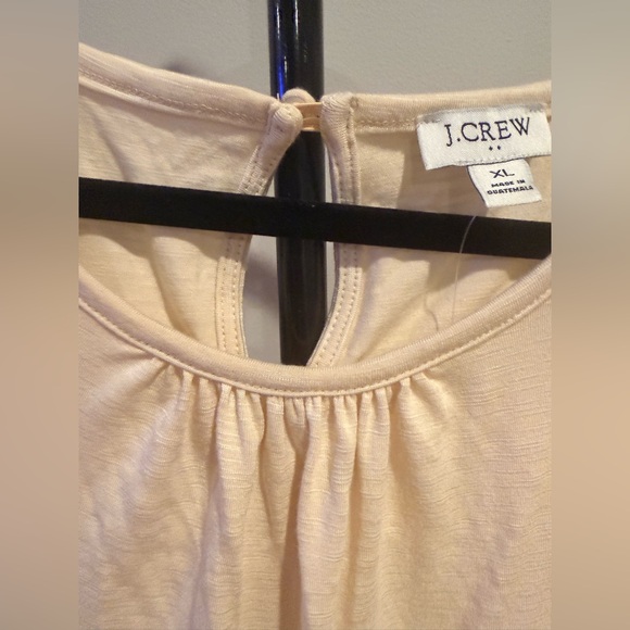 J. Crew Cream Sleeveless Tank Top - Picture 3 of 4